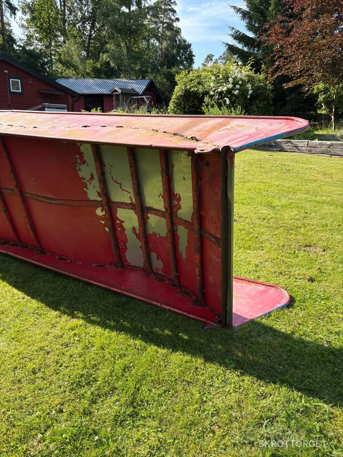 Lekplatsrutschbana i stål & aluminium